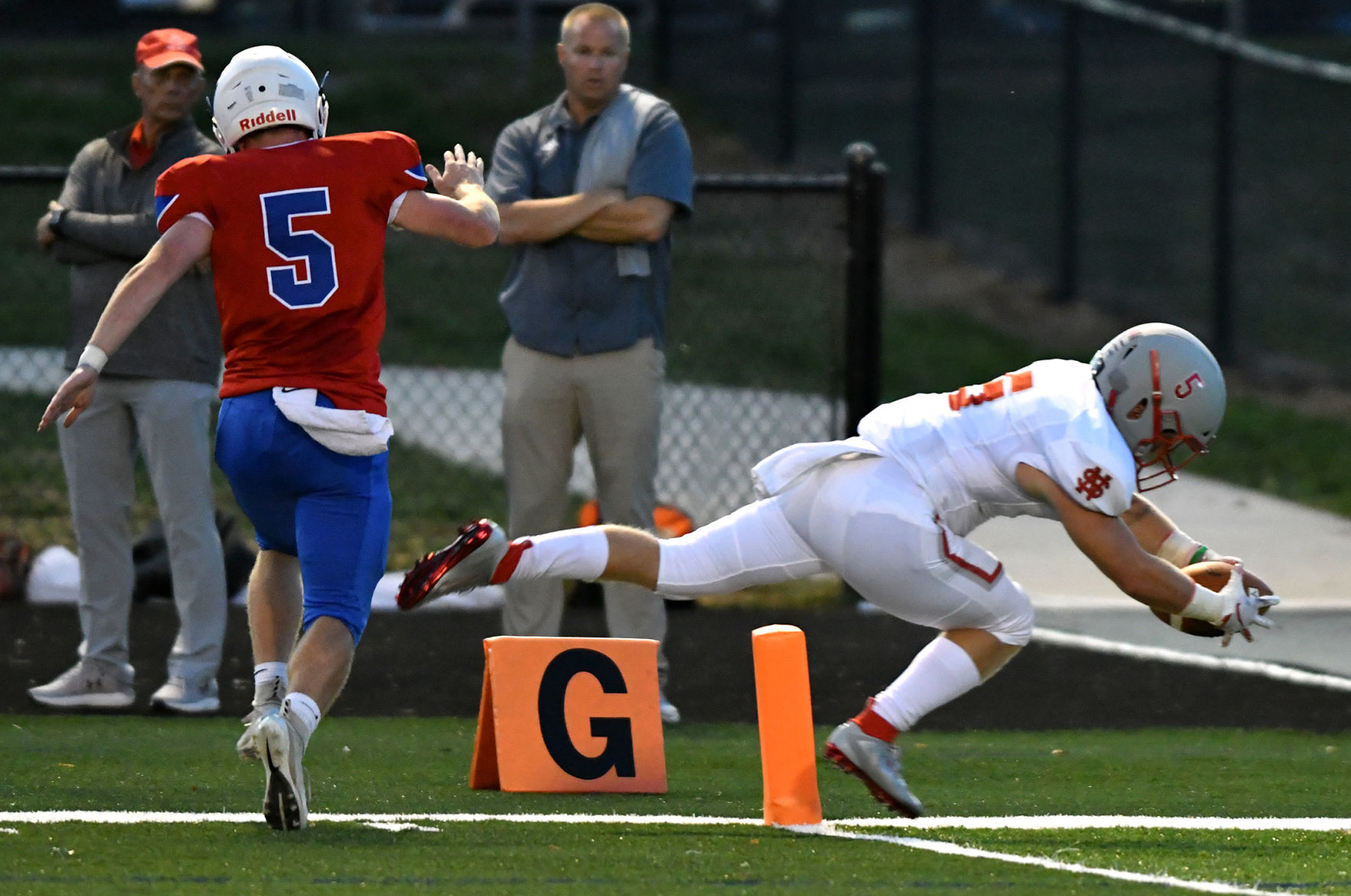 North Scott at Davenport Central football